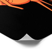 You're Ruining The Vibe Christmas Marcus The Worm  Poster (Ecke)