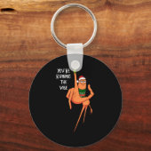 You're Ruining The Vibe Christmas Marcus The Worm Schlüsselanhänger (Vorderseite)