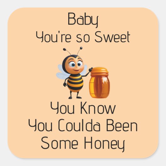 You're So Sweet Sticker (Vorderseite)