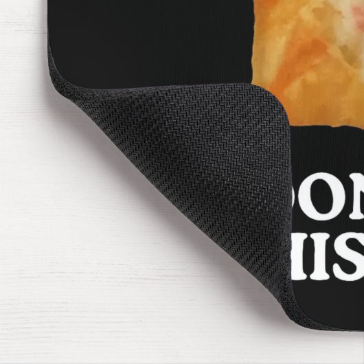 You're Telling Me A Crab Gooned In This Rag Mousepad (Ecke)