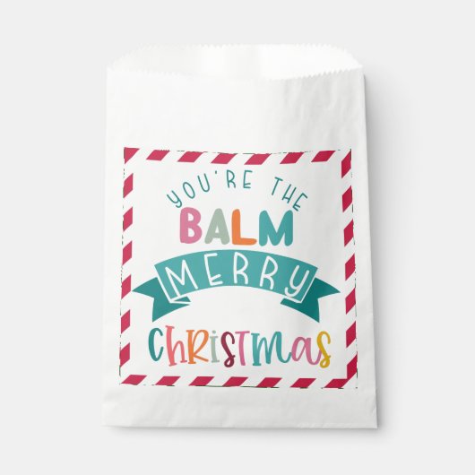 you're the balm merry Christmas gift Note Card Geschenktütchen (Vorderseite)