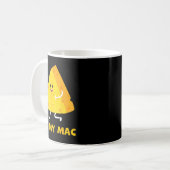 You're The Cheese To My Mac Funny Matching Couples Kaffeetasse (Vorderseite Links)
