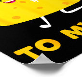 You're The Cheese To My Mac Funny Matching Couples Poster (Ecke)