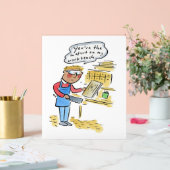 You're the walnut on my woodbench acrylschild (Hochzeit)