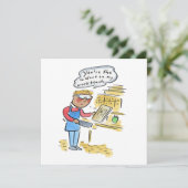 You're the walnut on my woodbench einladung (Stehend Vorderseite)