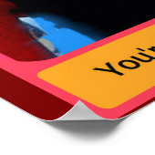 You're Under Arrest Sheriff Poster (Ecke)