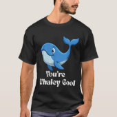 You're Whaley Cool Whale Men Women Kids T-Shirt (Vorderseite)