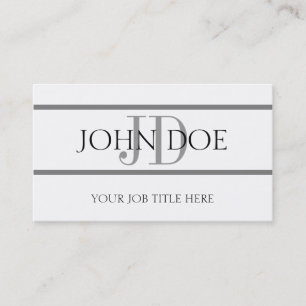 YourJobTitle Stripes W/W Visitenkarte