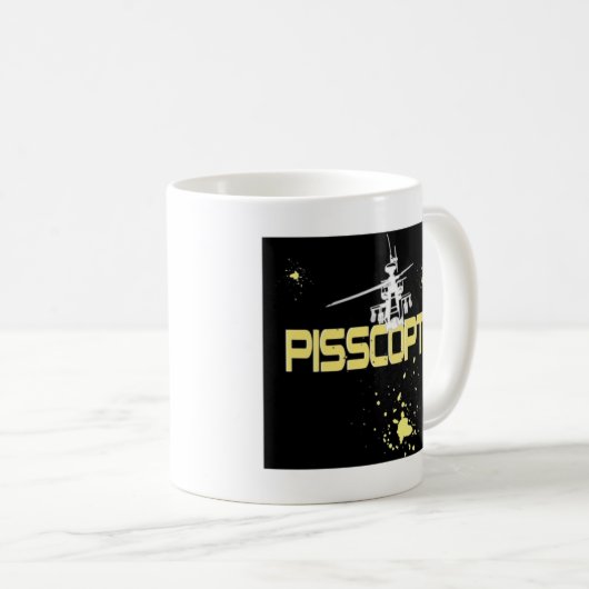 YourMusicShow Pisscopter Tasse (VorderseiteRechts)
