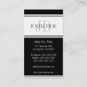 YourProfession Stripes W/W Visitenkarte (Rückseite)