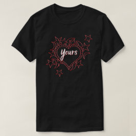Yours Couples Valentinschen T - Shirt
