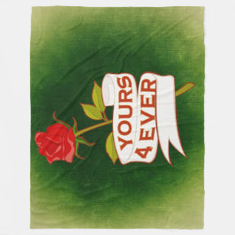 YOURS FOREVER FLEECEDECKE