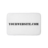 YourWebSite.com Badematte (Vorderseite)