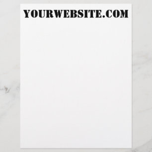 YourWebSite.com Briefkopf