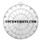 YourWebSite.com Dartscheibe (vorne)