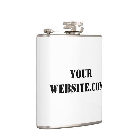 YourWebSite.com Flachmann (Rechts)