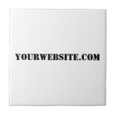 YourWebSite.com Fliese (Vorderseite)