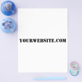 YourWebSite.com Flyer (Einzeln)