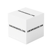 YourWebSite.com Foto Cube Würfel (Vorderseite Schrägansicht)