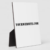 YourWebSite.com Fotoplatte (Seite)
