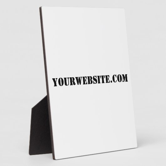 YourWebSite.com Fotoplatte (Seite)
