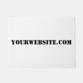 YourWebSite.com Fußmatte (Vorderseite)