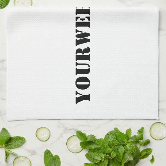 YourWebSite.com Geschirrtuch (Gefaltet)