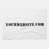 YourWebSite.com Geschirrtuch (Horizontal)