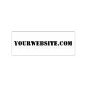 YourWebSite.com Gummistempel (Stempel)
