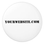 YourWebSite.com Keramikknauf (Vorderseite)