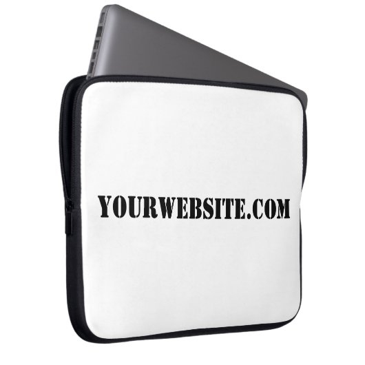 YourWebSite.com Laptopschutzhülle (Vorne Rechts)