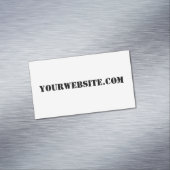 YourWebSite.com Magnetische Visitenkarte (Beispiel)