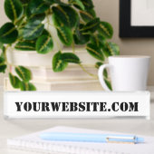 YourWebSite.com Namensplakette