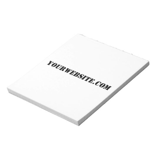 YourWebSite.com Notizblock (Rotiert)