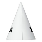 YourWebSite.com Partyhütchen (Rückseite)