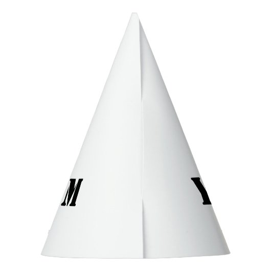 YourWebSite.com Partyhütchen (Rückseite)