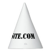 YourWebSite.com Partyhütchen (Rechts)