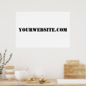 YourWebSite.com Poster (Küche)