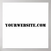 YourWebSite.com Poster (Vorne)