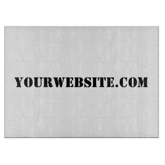 YourWebSite.com Schneidebrett (Vorderseite)