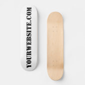 YourWebSite.com Skateboard (Vorderseite)
