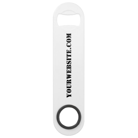 YourWebSite.com Speed Flaschenöffner (Vorderseite)