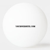 YourWebSite.com Tischtennisball (Vorderseite)