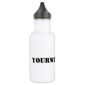 YourWebSite.com Trinkflasche (Links)