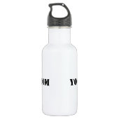 YourWebSite.com Trinkflasche (Rückseite)