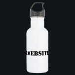 YourWebSite.com Trinkflasche<br><div class="desc">"YourWebSite.com" Ersetzen Sie die .com-Adresse durch Ihre Webadresse. Fügen Sie einen anderen Slogan oder Text hinzu.</div>