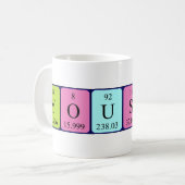 Youssra Periodenname Tasse (Vorderseite Links)