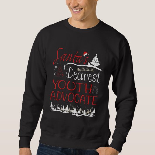 Youth Advocate Job Thanksgiving Sweatshirt (Vorderseite)