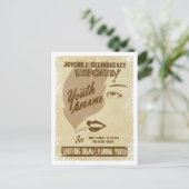 Youth Aflame Postcard Postkarte (Stehend Vorderseite)