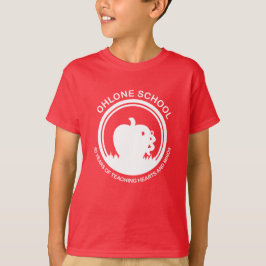 Youth Apple T - Shirt Red